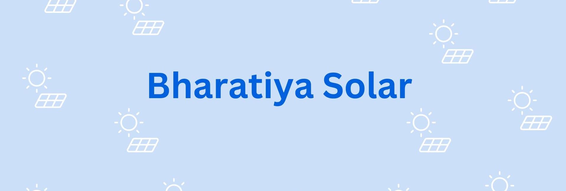 Bharatiya Solar - Solar Power Energy in Gurgaon