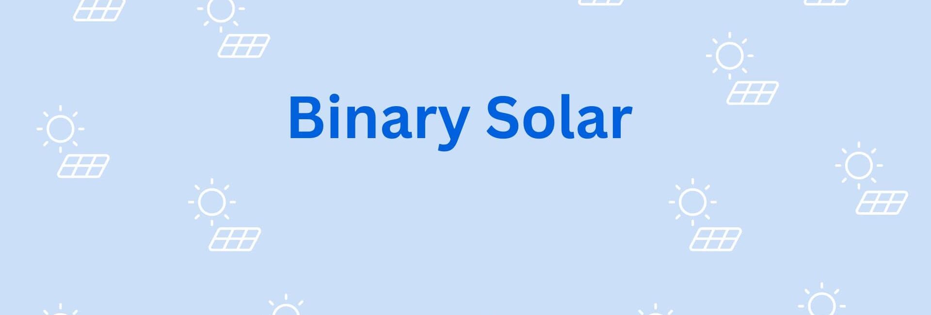Binary Solar - Solar Power in Gurgaon