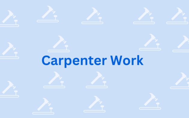 Carpenter Work Woodworker in Gurgaon