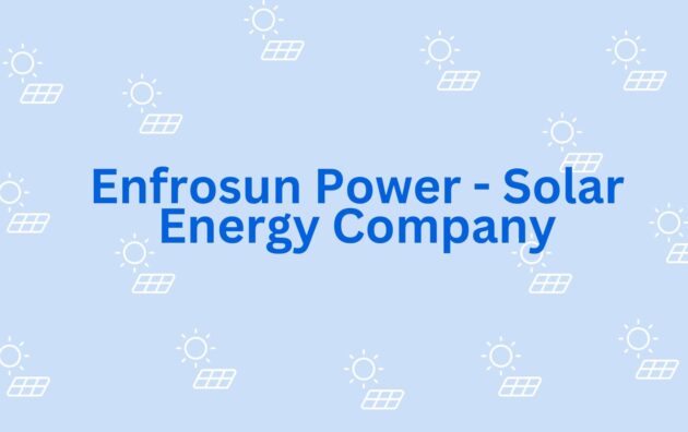 Enfrosun Power - Solar Energy Company - Solar Energy System