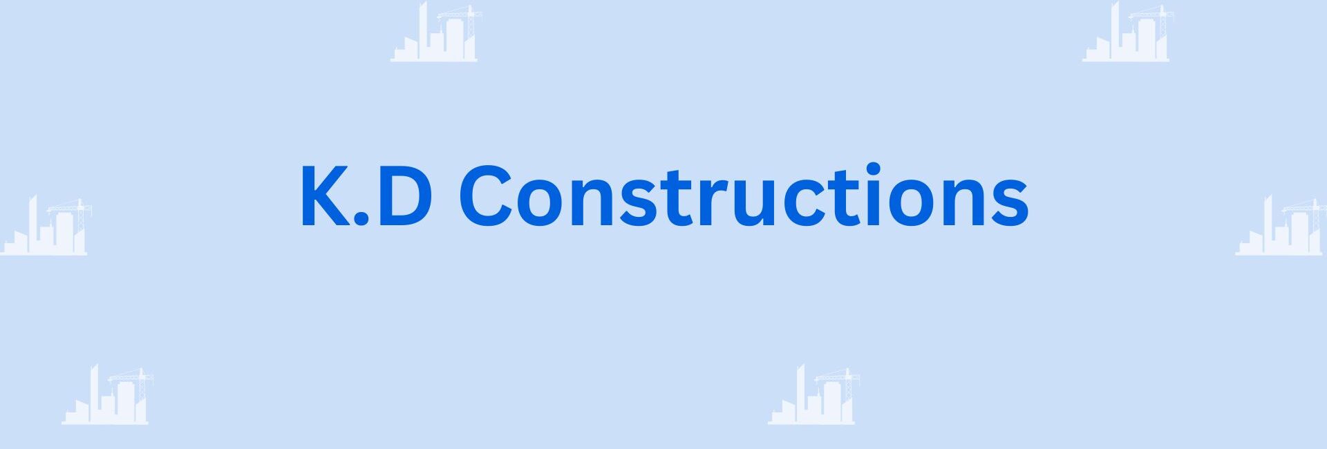 K.D Constructions - Construction Contractor in Gurgaon
