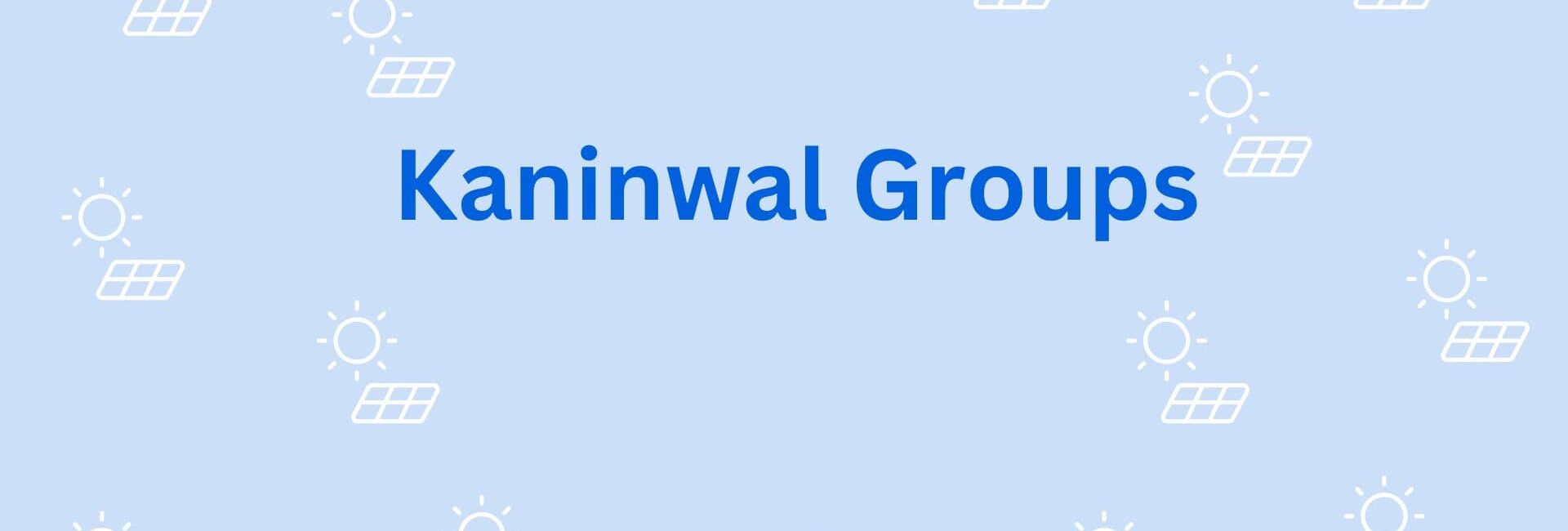 Kaninwal Groups - Solar Energy System