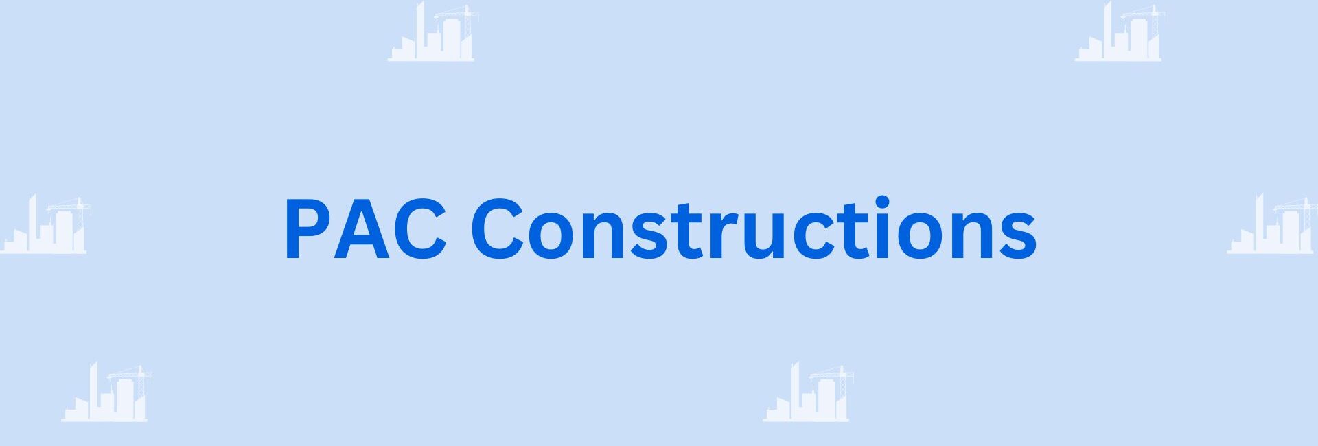 PAC Constructions - Construction Contractor in Gurgaon