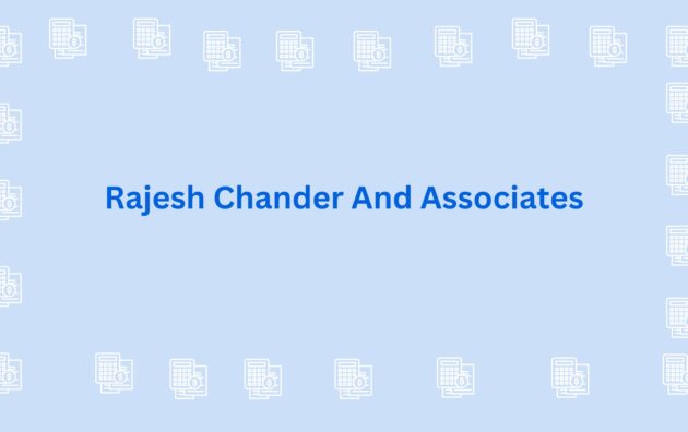 Rajesh Chander And Associates - CA in gurgaon