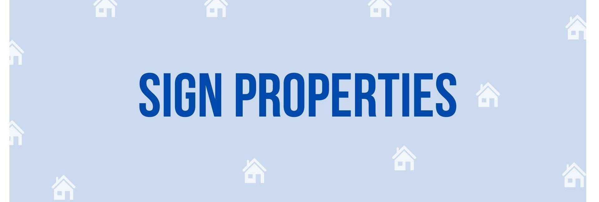 Sign Properties - Real Estate Agent in Gurgaon