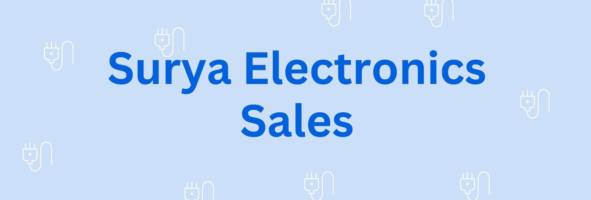 Surya Electronics Sales - Electronics Dealer in Gurgaon
