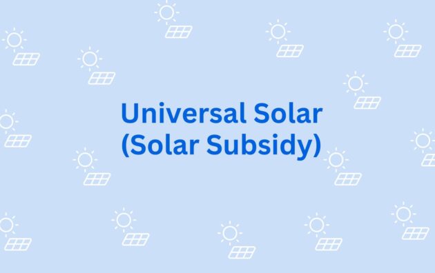 Universal Solar Solar Subsidy Solar Power in Gurgaon
