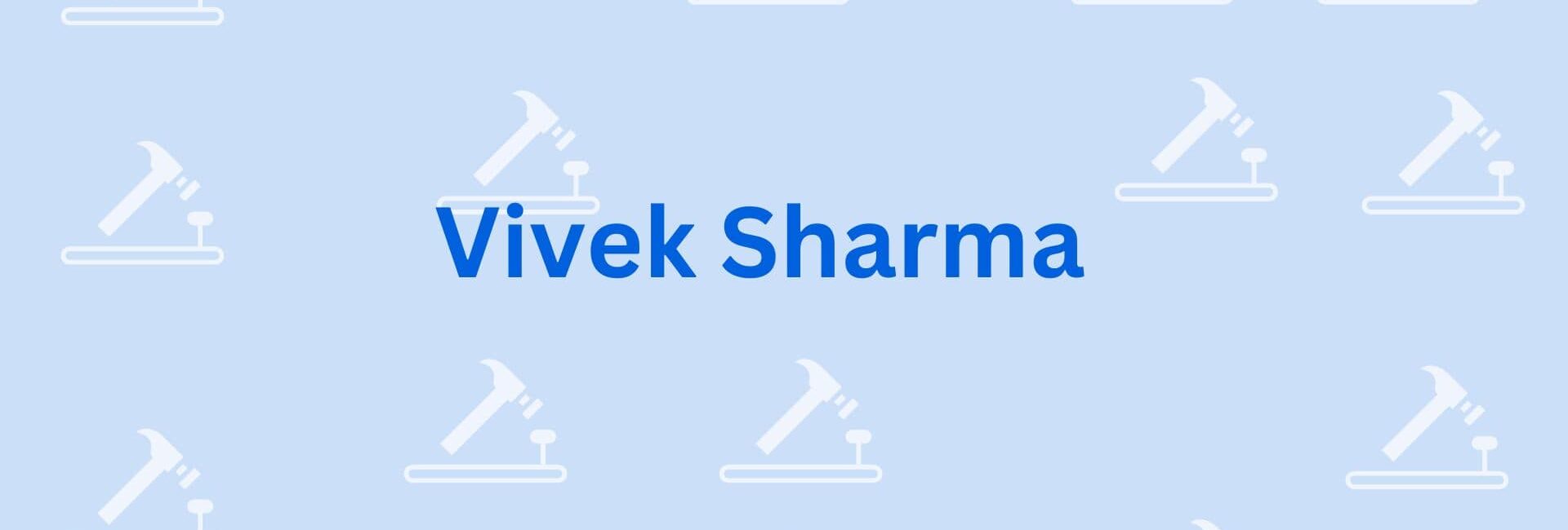 Vivek Sharma - Woodworker in Gurgaon